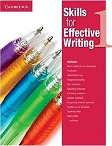 Skills for Effective Writing1