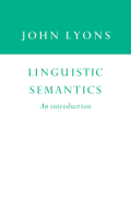 Linguistic Semantics : An Introduction