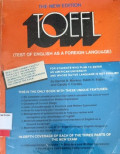 Toefl : Test of English As A Foreign Language