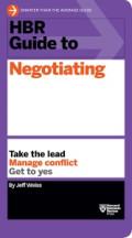 HBR GUIDE TO NEGOTIATING