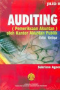 Auditing (Pemeriksaan Akuntan) Oleh Kantor Akuntan Publik Jilid II