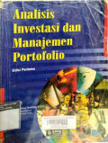 Analisis investasi dan manajemen Portofolio
