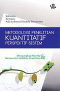 Metodologi Penelitian Kuantitatif Perspektif Sistem