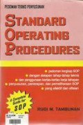 Pedoman Teknis Penyususnan Standard Operating Procedures