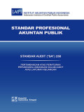 Standar Profesional Akuntansi Publik Standar Audit (“SA”) 250 Pertimbangan Atas Peraturan Perundang-Undangan Dalam Audit Atas Laporan Keuangan