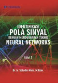 Identifikasi Pola Sinyal dengan menggunakan Teknik Neural Networks
