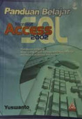 Panduan Belajar Microsoft Access 2002