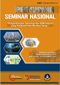 Prosiding Seminar Nasional Teknologi Industri IV 2016