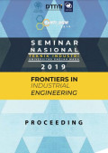 Proceeding Seminar Nasional Teknik Industri UGM 2019: Frontiers in Industrial Engineering.