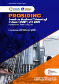 Prosiding Seminar  Nasional Teknologi Industri (SNTI) VIII 2021