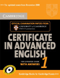 Certificate in Advanced  English : for updated Exam/with answer 1