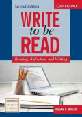 Write to be Read reading, Reflection, and Writing