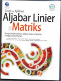 Teori dan Aplikasi Aljabar Linier & Matriks