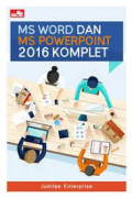 MS Word dan MS PowerPoint 2016 Komplet