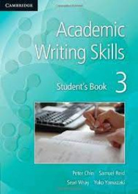 Academic Writing Skills Student's Book 3