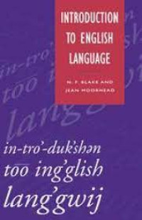 Introduction To English Language