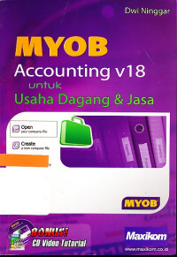 Image of Myob accounting v18 untuk usaha dagang & jasa