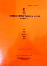 Image of CONEST 7 ( Seventh Converence on English Sudies ) - Pusat Kajian Bahasa dan Budaya ,Universitas Katolik Indonesia Atma Jaya
