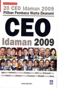 Image of 20 CEO Idaman 2009 : Pilihan Pembaca Warta Ekonomi