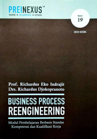 Image of Business Process Reengineering Ed 2 No 19 : Modul
