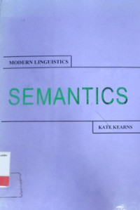 Modern Linguistics Semantics