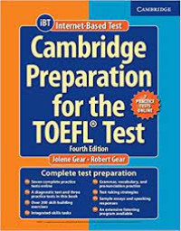 Cambridge Preparation For The TOEFL Test