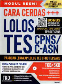 Modul Resmi Cara Cerdas+++ Lolos Tes CPNS/C-ASN