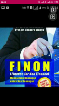 Image of Finon (Finance For Non Finance) Manajemen Keuangan Untuk Non Keuangan