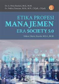 Etika Profesi Manajemen Era Society 5.0