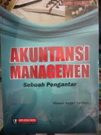 Akuntansi Management : Sebuah Pengantar