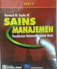 Sains Manajemen ( Buku 2 )