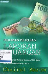 Pedoman Penyajian Laporan Keuangan