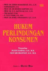 Hukum Perlindungan Konsumen