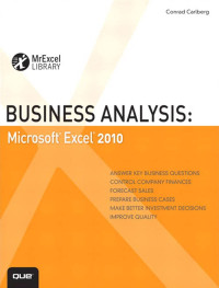 Business Analysis : Microsoft Ecel 2010