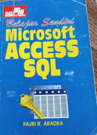 Belajar Sendiri Microsoft Access SQL