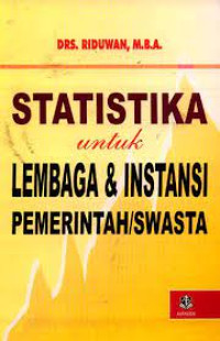 Statistik Untuk Lembaga & Instansi Pemerintahan/Swasta