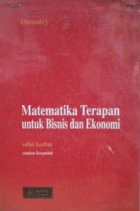 Matematika Terapan untuk Bisnis dan Ekonomi