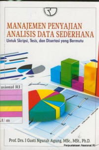 Manajemen Penyajian Analisis Data Sederhana