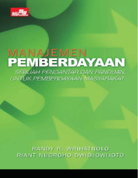 Manajemen Pemberdayaan : Sebuah Pengantar...