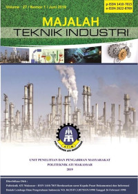 Majalah Teknik Industri Volume 27 No.1 Juni 2019