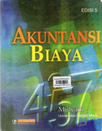 Buku Akuntansi Biaya Edisi 5