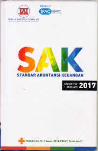 SAK (Standar Akuntansi Keuangan) Efektif Per 1 Januari 2017