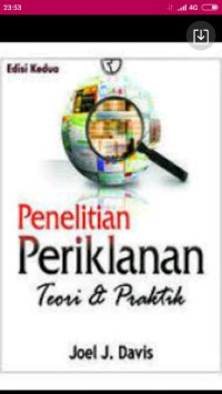 Penelitian Periklanan Teori & Praktik