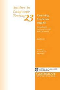 Studies Language Testing 23 Assessing Academic English