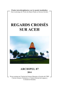 Regards Croises Sur Aceh : Archipel 87