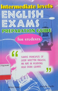 Intermediate levels English exams