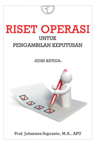 Riset Operasi Untuk Pengambilan Keputusan (Edisi Ketiga)