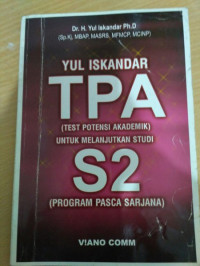 TPA untuk Melanjutkan Studi S2