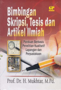 Image of Bimbingan Skripsi, Tesis dan Artikel Ilmiah
