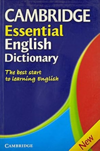 Cambridge Essential English Dictionary